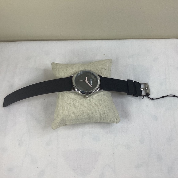 NWT vegan black Kenneth Cole watch - Picture 1 of 4